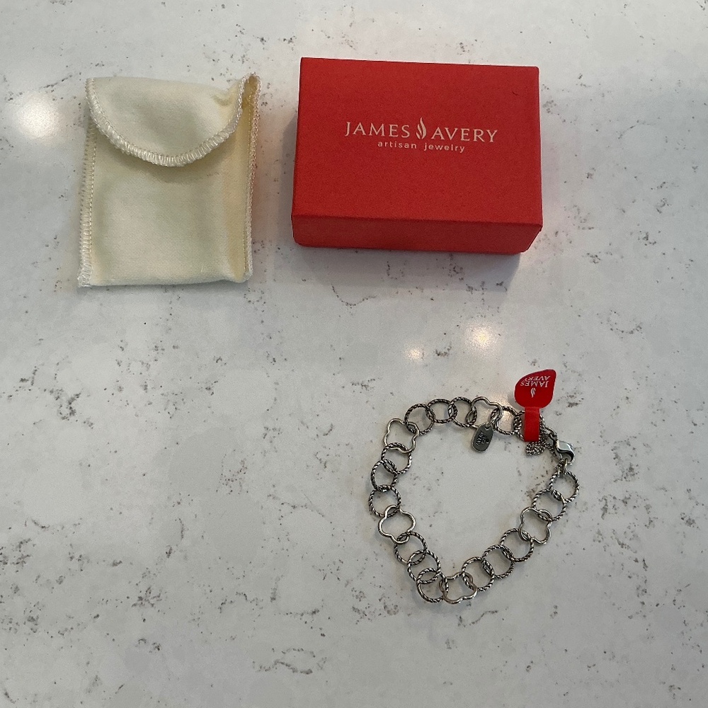 NWT James Avery Sterling silver bracelet
